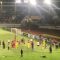 Para pemain timnas Indonesia U-23 ketika merayakan kemenangan telak 9-0 atas China Taipei pada laga pertama kualifikasi Piala Asia U-23 2024 di Stadion Manahan, Solo, Sabtu (9/9/2023). (Zaro Ezza Syachniar)
