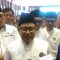 Ketua Umum PKB Muhaimin Iskandar diwawancara awak media setelah berbicara di acara Halaqoh para ajengan dan habaib di Soreang, Bandung, Jumat (15/9/2023). 
