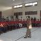 Menteri Sosial Tri Rismaharini memotivasi korban tindak pidana perdagangan orang di Rumah Perlindungan dan Trauma Center Bambu Apus, Jakarta Timur, Jumat (15/9/2023). (Kemensos)
