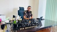 Kasi Penerangan Hukum Kejati Jabar Nur Sricahyawijaya di kantornya di Bandung, Jumat (22/9/2023). 