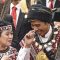 Presiden Joko Widodo (kanan) berbincang dengan Ketua DPR Puan Maharani seusai mengikuti Sidang Tahunan MPR dan Sidang Bersama DPR-DPD Tahun 2023 di Gedung Nusantara, Kompleks Parlemen, Senayan, Jakarta, Rabu (16/8/2023). (Galih Pradipta/aww)