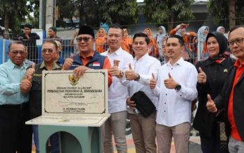 Wali Kota Sukabumi Resmikan Pedestrian