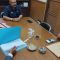 DIMEDIASI : Pejabat Fungsional Mediator Hubungan Industrial pada Disnakertrans Kabupaten Sukabumi, Agung G Sinagar, saat memediasi terkait persoalan PHK sepihak pada karyawati PT Gunung Bumi Perkasa (GBP), tepatnya di Kampung Neglasari, Desa Neglasari, Kecamatan Nyalindung.