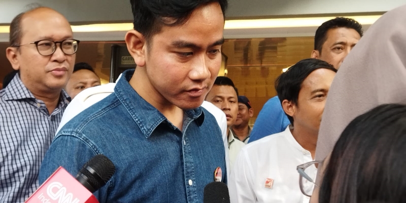 Bakal calon wakil presiden (bacawapres) Koalisi Indonesia Maju (KIM) Gibran Rakabuming Raka