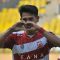 Pesepak bola Madura United Fc Malik Risaldi melakukan selebrasi usai mencetak gol ke gawang Persikabo 1973 pada lanjutan Liga 1 di Stadion Wibawa Mukti, Cikarang, Kabupaten Bekasi, Jawa Barat, Sabtu (19/8/2023). (Fakhri Hermansyah)