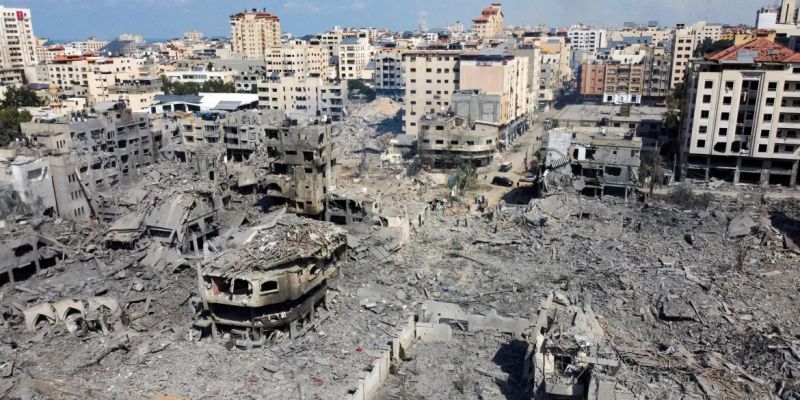 Situasi Gaza usai dibombardir oleh serangan udara Israel/Net