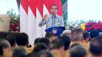 Presiden Joko Widodo saat memberikan arahan kepada Kepala Daerah se-Indonesia/Ist