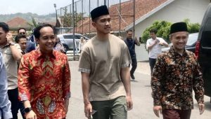 Ketua Umum PSI Kaesang Silaturahmi ke kiai dan Santri di Jawa Barat