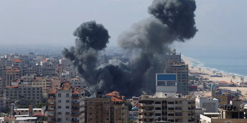 Serangan udara Hamas ke wilayah Israel/Net