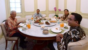 3 Bacapres Makan di Istana, Aktivis 98 : Jokowi Mainkan Pencitraan