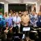 Ketua Umum Gerindra Prabowo Subianto bersama para elite Koalisi Indonesia Maju saat mengumumkan Gibran Rakabuming Raka sebagai cawapres/Net