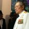 Presiden keenam RI Susilo Bambang Yudhoyono saat menghadiri gala dinner "Dirgahayu TNI 05 Oktober 1946–05 Oktober 2023" di halaman Gedung Kemenhan, Jakarta, Senin (9/10/2023) malam. (Cahya Sari)