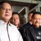 Jenderal TNI (Purn) AM Hendropriyono ketika bersama Ketua Umum Gerindra Prabowo Subianto/Net