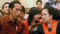 Presiden Joko Widodo bersama Ketua Umum PDI Perjuangan Megawati Soekarnoputri/Net