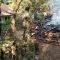 TERBAKAR : Kondisi rumah warga di kampung Cimuncang, Desa Buniwangi, Kecamatan Surade yang ludes terbakar. (FOTO : ISTIMEWA)