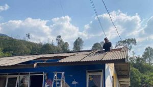 Kawasan Puncak Bogor Porak Poranda, Diterjang Angin Kencang