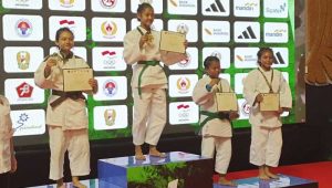 Atlet Judo SMPN 2 Kota Sukabumi Sabet Medali Perak Kejurnas Judo Kasad Cup XIV tahun 2023