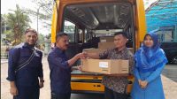 Dishub Kota Sukabumi Terima Bantuan PJU