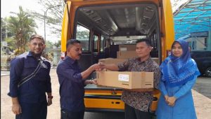 Dishub Kota Sukabumi Terima Bantuan 30 Unit PJU