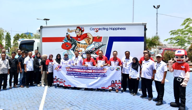 JNE Bekerjasama Dengan Koperasi Mina Nusantara PPNP Sukabumi
