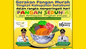 Gerakan Pangan Murah Tingkat Kabupaten Sukabumi 16 Oktober 2023