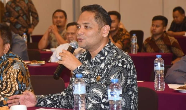 Ketua DPC PDI Perjuangan kabupaten Sukabumi Yudi Suryadikrama