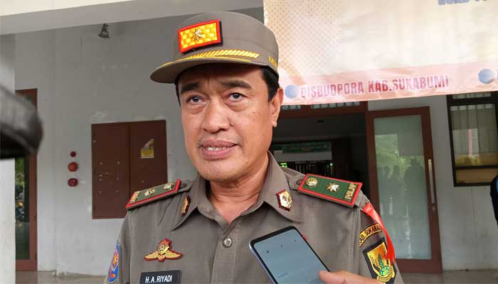 Kasatpol PP Kabupaten Sukabumi Ahmad Riyadi