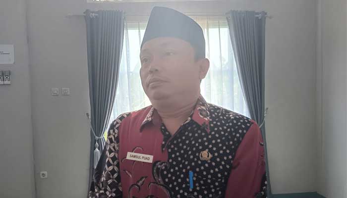 Kepala Kemenag Kota Sukabumi Samsul Puad
