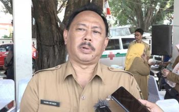 Kepala dinas Ketahanan Pangan Kabupaten Sukabumi Hari Riyadi
