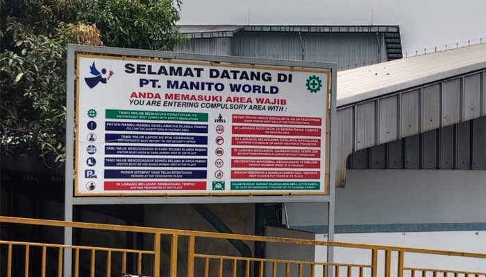 PT Manito World Kabupaten Sukabumi.