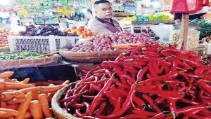 Harga Cabai Rawit Merah di Kota Sukabumi Rp 75.000