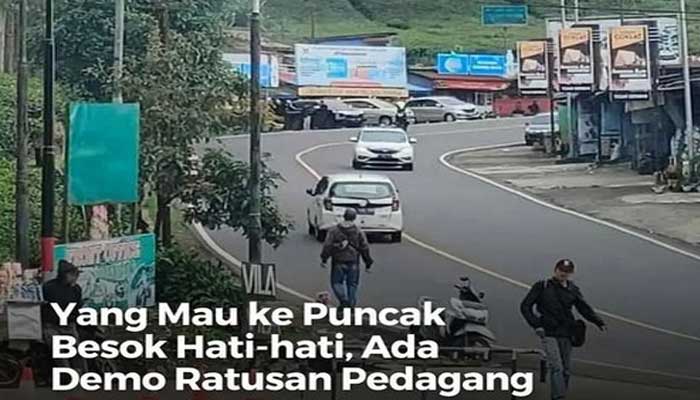 Pedagang-Puncak-Demo
