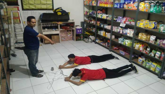 Perampokan Minimarket Sukabumi