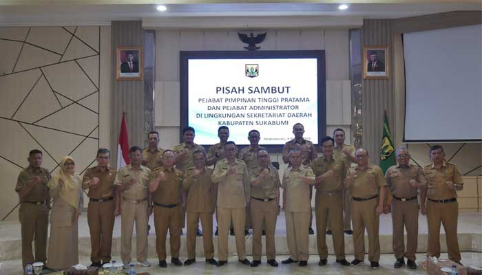 Pisah Sambut Pejabat Tinggi Sekda Kabupaten Sukabumi