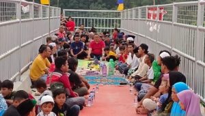 KA Bogor-Sukabumi Miliki Jembatan Penyebrangan Orang di Jalur Ganda