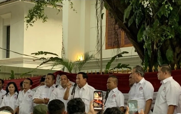 Ketua Umum DPP Gerindra Prabowo Subianto