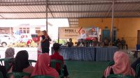 RESES : Anggota DPRD Jawa Barat Fraksi Gerindra Lima Ruslinawati mengadakan kegiatan reses 1 Tahun Sidang 2023-2024 di Desa Cireunghas, Rabu (10/11/2023).