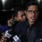 Kuasa hukum mantan Menteri Pertanian Syahrul Yasin Limpo, Febri Diansyah menjawab pertanyaan wartawan saat tiba di Gedung KPK, Jakarta, Kamis (12/10/2023).