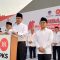 Bakal pasangan calon peserta Pilpres 2024 Anies Baswedan-Muhaimin Iskandar di Kantor DPP PKS, Jakarta Selatan, Jakarta, Kamis (19/10/2023). 