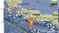Warga Sukabumi kembali merasakan gempa yang berkekuatan 5,4 Magnitudo, pada Kamis Malam (19/10/2023)
