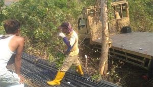 Truk Terperosok di Tanjakan Dini Sukabumi, Sopir Warga Banjar Meninggal Terjepit
