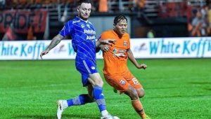 Laga Persib Vs  Borneo FC Samarinda Berakhir Imbang