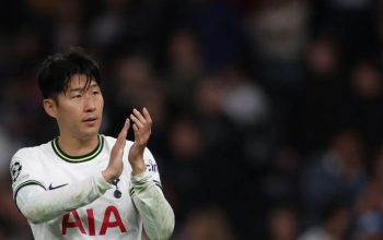 Son Heung-Min. (AFP/Adrian DENNIS)