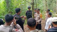Polisi memusnahkan granat dan peluru di Tenjowarngin, Kecamatan Salawu, Kabupaten Tasikmalaya, Jawa Barat, Senin (23/10/2023). (Polsek Salawu)