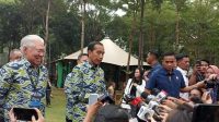 Presiden Joko Widodo memberikan keterangan terkait sejumlah isu aktual kepada wartawan di Jakarta, Selasa (24/10/2023). (Indra Arief Pribadi)
