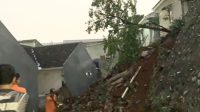 Bencana alam tanah longsor di Cibinong, Kabupaten Bogor, Jawa Barat. (BPBD Kabupaten Bogor)