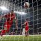 Pemain timnas Turki Cenk Tosun melakukan selebrasi setelah mencetak gol ke gawang Latvia saat pertandingan kualifikasi Grup D Euro 2024 di Konya Metropolitan Municipality Stadium, Konya, Turki, pada 1 Oktober 2023. (REUTERS/MURAD SEZER)