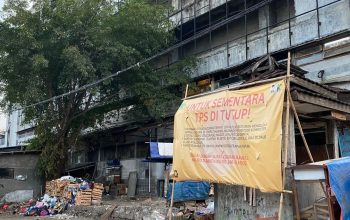 Situasi TPS Pasar Kosambi Bandung pada Minggu (15/10/2023). (Rubby Jovan)