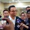 Bakal capres usungan Koalisi Perubahan, Anies Baswedan, usai menjalani tes kesehatan di RSUP Fatmawati, Jakarta Selatan, Jakarta, Selasa (17/10/2023). (Uyu Septiyati Liman)