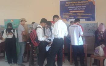 ILUSTRASI: Job Fair di SMKN 3 Sukabumi.